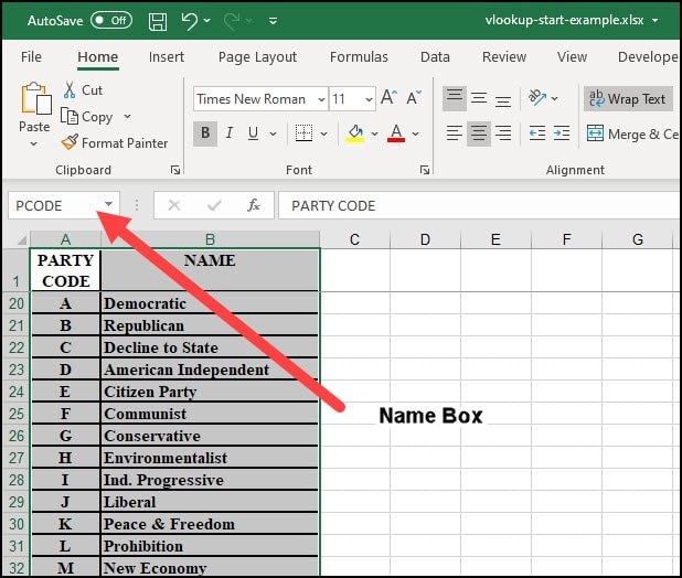 Полное имя эксель. Del meaning in excel.