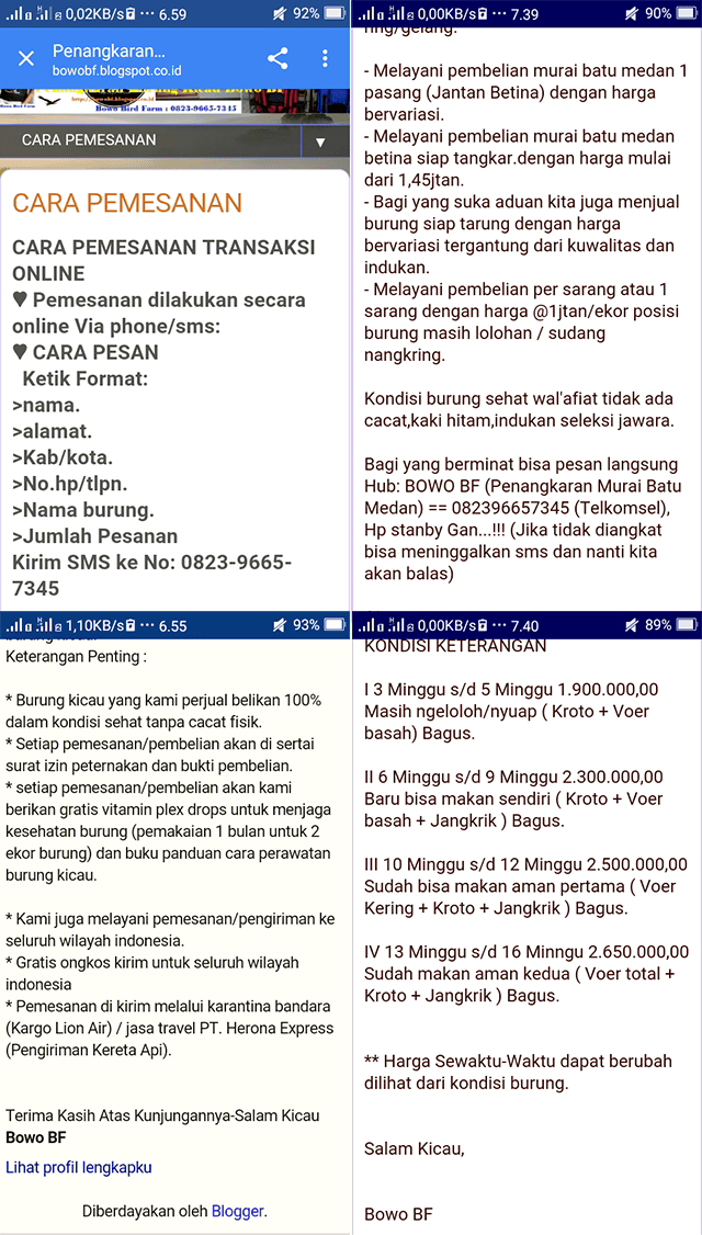 Bowo BF dicatut