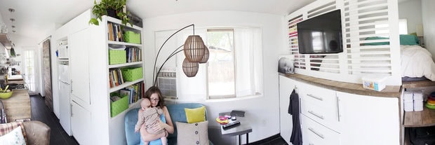 and the cool pano he did of my house!