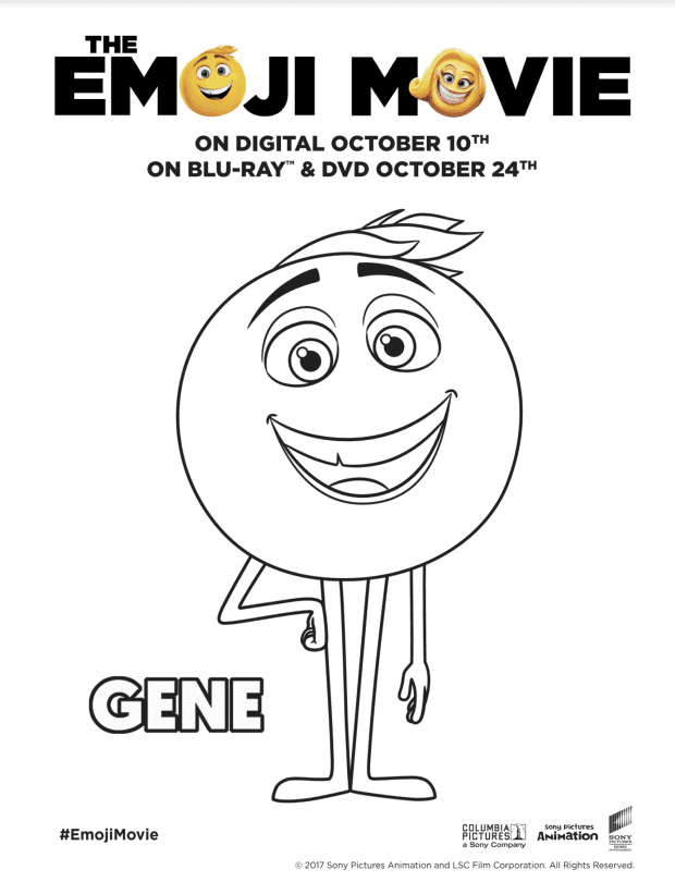 The Emoji Movie Printables