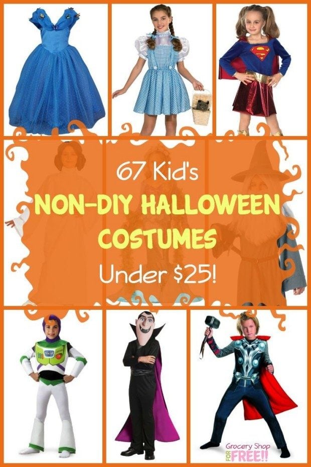 67 Kids Non-DIY Halloween Costumes Under $25!