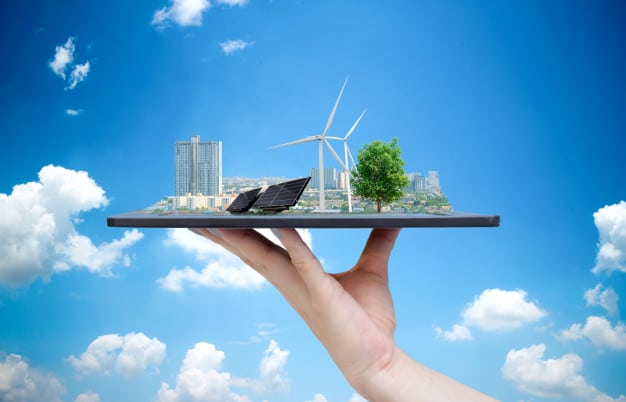 Ciudad con energías renovables