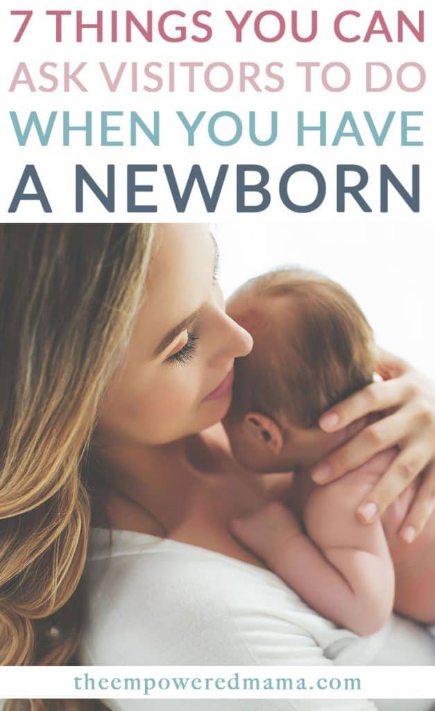 Your new little babe has arrived and you're infatuated with them. You're tired but you can't take your eyes off them. You're emotional and have tears of joy and love and just, well.. tears. You're recovering from pregnancy and birth and finding your feet as a new Mama. You're adjusting to your new life, your new family dynamic... And you have people wanting to come and see you. Here's a list of things you can ask your visitors to do to help you out when you have a newborn.