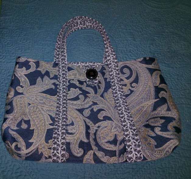 Ruby's homemade bag