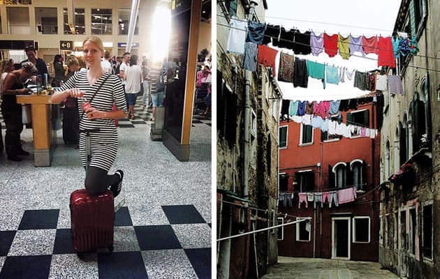 Tips on how to travel light maria+travel