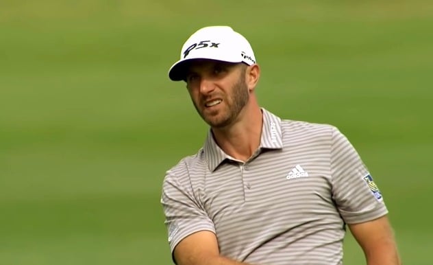 Dustin Johnson Dustin Johnson hitting a shot during the second round of WGC-Mexico Championship