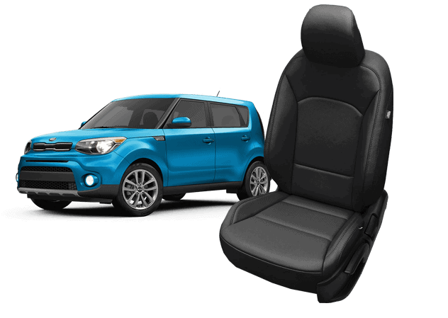 Kia Soul Seat Covers  Interiors  Leather Seats  Katzkin