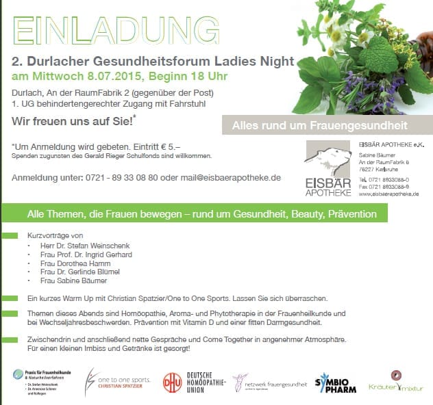 Gesundheitsforum Ladies Night