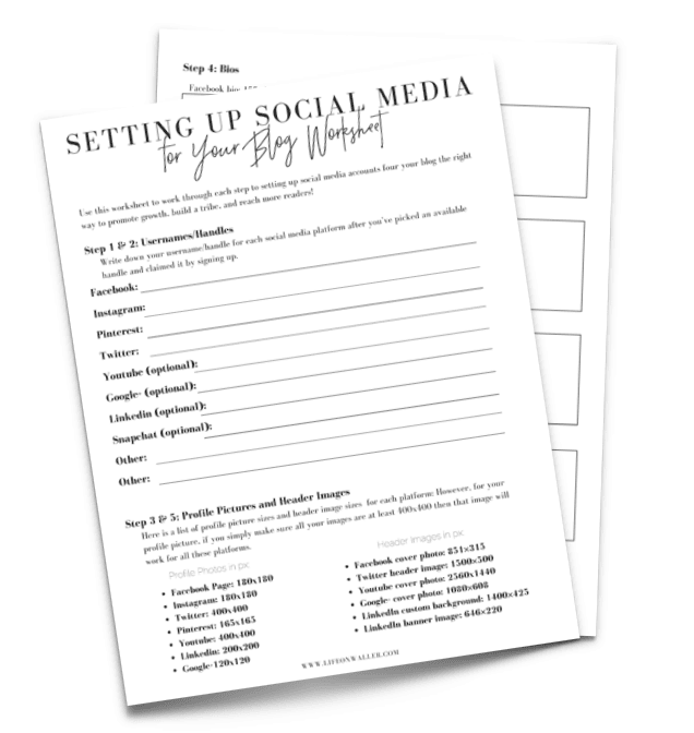 social media for your blog