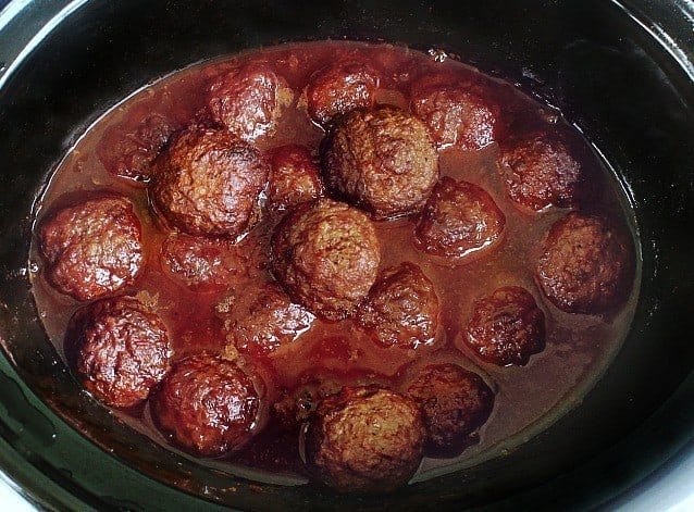 Low Carb Slow Cooker Meatballs