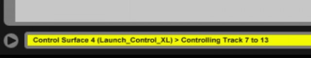 This is what Ableton Live shows you so you know which track you're on, in place of the "red box." Not... remotely helpful.