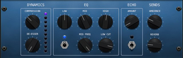 Smart Controls group together parameters from effects and instruments - and also map to the iPad app. As you'll see, they even automatically pick up some third-party parameters. But you also can create and save your own custom mappings.