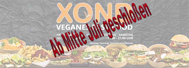Das vegane Sterben geht weiter - XOND macht dicht - Foto: Facebook XOND