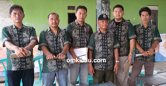 Para juri sebelum lomba dimulai