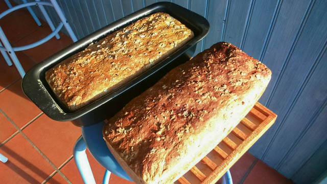 Faire du pain à bord d'un voilier