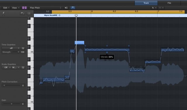 For monophonic pitch adjustments, FlexPitch provides a rather lovely interface inside the DAW. (And yes, Cubase users, we know you had this already - but most DAWs still don't.)