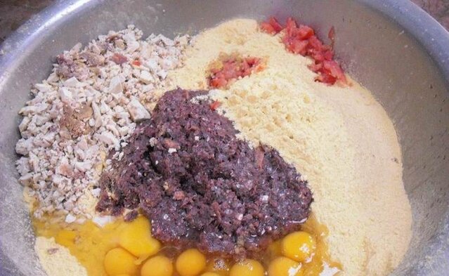 Campur semua bahan
