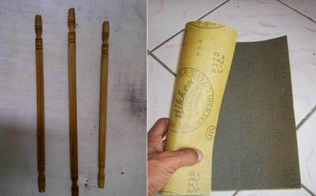 Bahan - bahan yang digunakan untuk membuat tenggeran beramplas