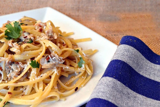 Linguini with Clam Sauce