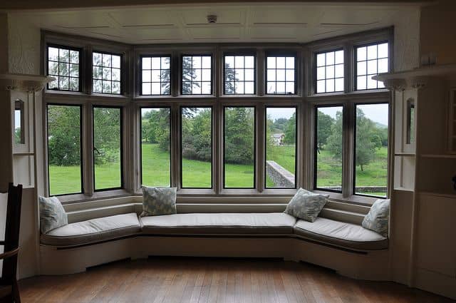 UPVC windows - bay window