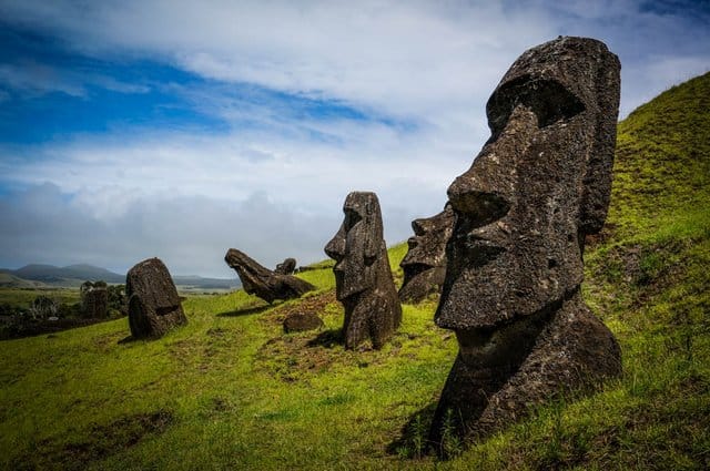 Easter Island Moai's