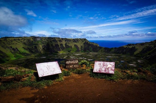 Rano Kau, Easter Island, Chile