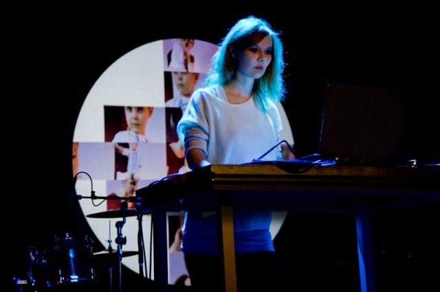 Drawing on Eastern philosophy, her own vocals, and an approach to experimental sound that connects to her experience as a poet, Jelena Glazova's distorted drones have a voice behind them. Photo courtesy the artist.