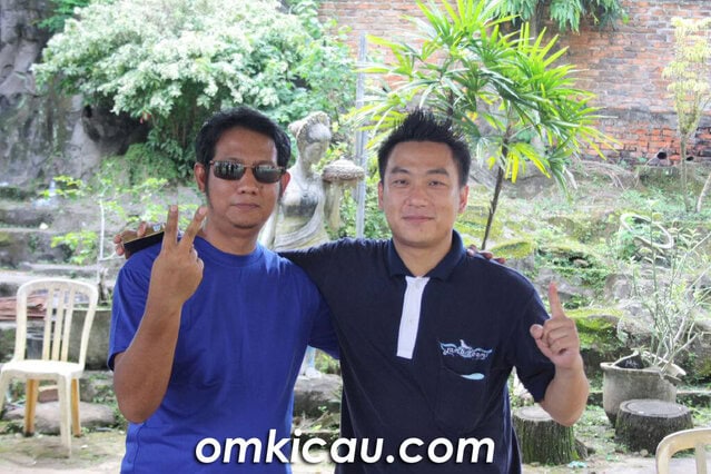 ANDRE SUTANTO (KANAN) BERSAMA KETUA BNR JAMBI