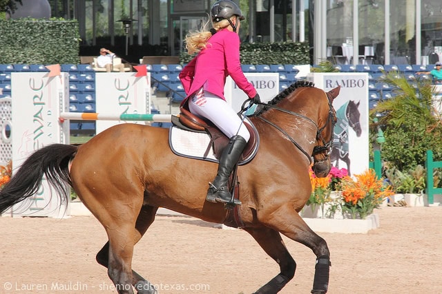 Pink with US flag breeches? Interesting combo.