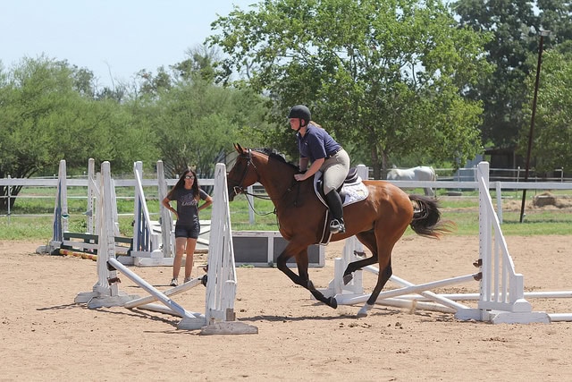 Close to the 1st jump