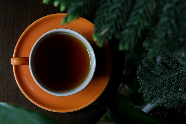 cup of irish black tea cup of irish black tea