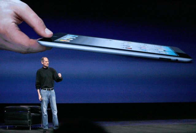 Steve Jobs präsentiert das iPad 2 Steve Jobs präsentiert das iPad 2