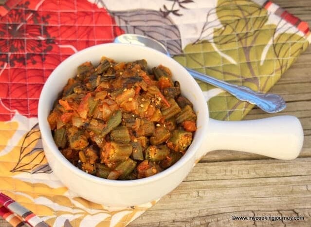 Okra Subzi Bhendi Subzi