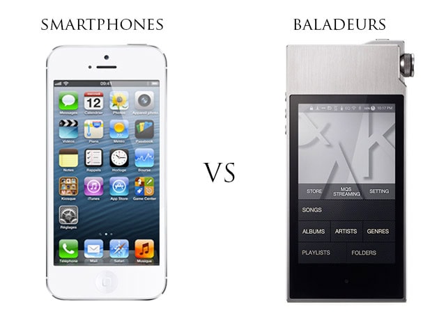 Les smartphones ont fait énormément de progrès au niveau du son, mais les baladeurs restent meilleurs.