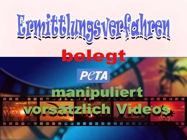 Generalstaatsanwaltschaft weißt PeTA Beschwerde zurück