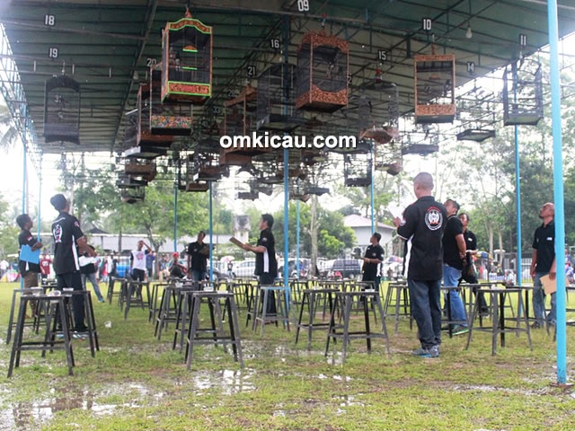 Lomba burung Hari Pers Nasional