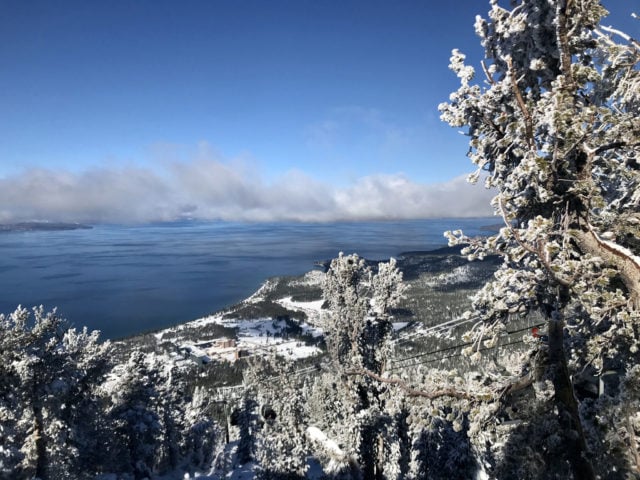 lake tahoe in winter, lake tahoe, heavenly ski resort, south lake tahoe, emerald bay