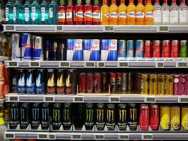 energy drinks for a boost