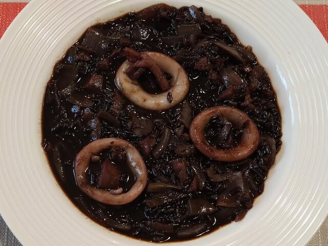 photo de Riz à l'encre de seiche