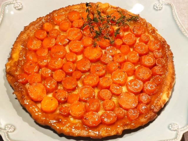 photo de Tatin de carottes