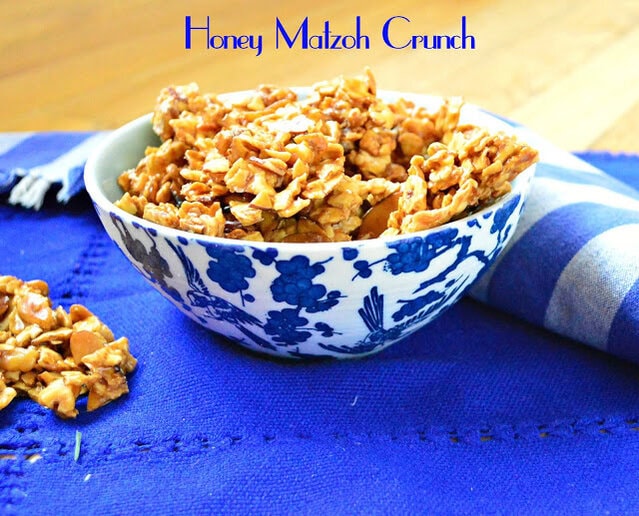 Honey Matzoh Crunch Brittle