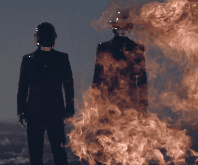 Spoiler alert: the secret Daft Punk suits are apparently flame-retardant asbestos. From the (very fancy-looking) Pitchfork cover story, made, apparently, for CSS geeks.
