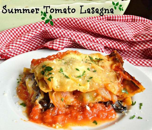 Summer Tomato Lasagna