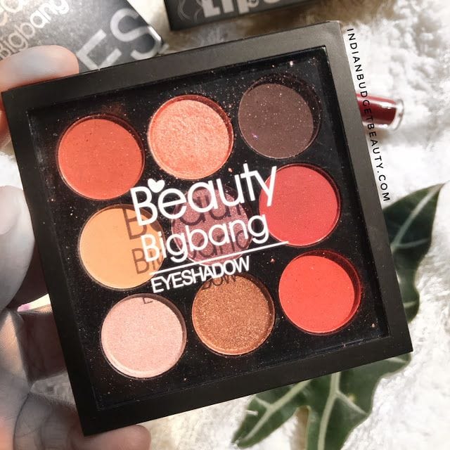 Beauty Big Bang 9 Colors Matte Eyeshadow Palette beautybigbang makeup review