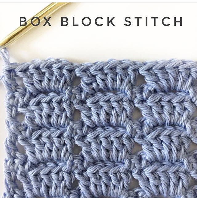 Crochet Boxed Block Stitch Daisy Farm Crafts Basket weaving hasn't been so easy with this method: crochet boxed block stitch daisy farm