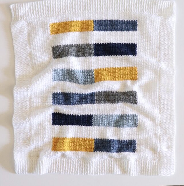Half Double Slip Stitch Border