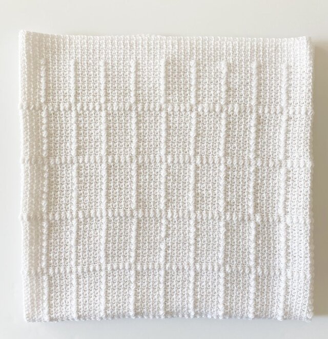 Crochet Windowpane Puff Baby Blanket Daisy Farm Crafts A few months ago when i was experimenting with bernat velvet yarn for the first time, i wanted to make… crochet windowpane puff baby blanket
