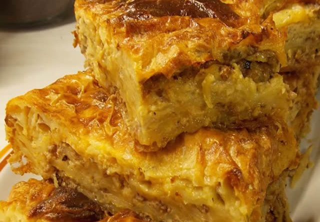 Pita Sa Mesom Od Gotovih Kora Meat Pie Creativabox Com