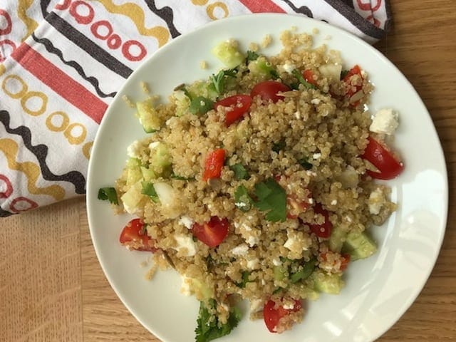 Kid friendly quinoa salad you will love