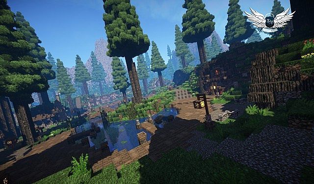 Taerin The Under Hill Village cinematic download minecraft building ideas 5